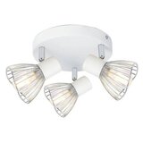  Fly Plafonska Lampa Bela Hrom 1 3x40W E14 ( 15123 ) | ePonuda.com