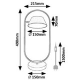Rabalux Odiss Stone lampe ( 74190 ) | ePonuda.com