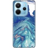 Torbica Silikonska Print za Xiaomi Redmi Note 14 4G Blue Marble