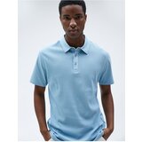 Koton Polo T-shirt - Blue - Regular fit Cene