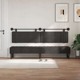  Držeće uzglavlje Zidne Crna 210 x 55 x 5 cm Antikni PU - Crna 200 cm bez LED | shoptok.hr
