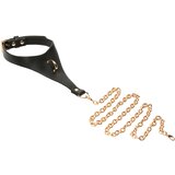 Master Series Captivate Collar with Body Chain Black Cene