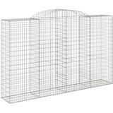  Lučne gabionske košare 5 kom 300x50x180/200cm pocinčano željezo | shoptok.hr