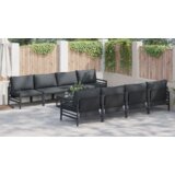 vidaXL Sjedeća garnitura za vrt 9 pcs Antracit 70 x 70.5 x 31.5 cm | shoptok.hr