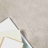  Faux Rabbit Fur Rug Olite Bež 160 x 230 cm Poliester | shoptok.hr