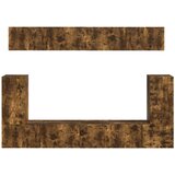  Komplet TV omaric 5 pcs Dimljeni oreh Konstruiran les - - Rjava - 83.44 - 98 x 31 x 29,5 cm - 2025-vidaXL-Uvoz_2 | Shoptok.si