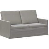  Set sofe 2 pcs Svjetlosiva Baršun - Svjetlosiva Jednostruka + Dvostruka (140 cm) | shoptok.hr