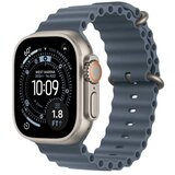 Apple watch ultra 3 cellular 49mm natural titanium case with anchor blue ocean band (mewh4se/a) | ePonuda.com
