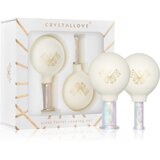 Crystallove Glass Facial Cupping Set set pomagala za masažu za lice, vrat i dekolte 2 kom | shoptok.hr