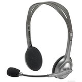  Slušalice sa mikrofonom, Logitech H110, audio in-out 3,5mm, 981-000459, 981-000271 | Eponuda.ba