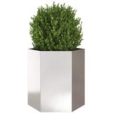  Vrtne sadilice 2 kom šesterokutna 46x40x45 m nehrđajući čelik | shoptok.hr