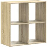 vidaXL Knjižna omara sonoma hrast 68,5x32x68,5 cm inženirski les | Shoptok.si