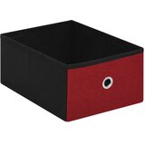  Sklopiva klupa za pohranu boja vina 76x38x38 cm umjetno platno | shoptok.hr