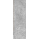  Polica za knjige boja betona 80x24x75 cm konstruirano drvo | shoptok.hr