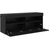 TV zidni ormar Crni hrast 100 x 30 x 40 cm Konstruirano drvo | Eponuda.ba