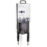 Nedis COTH23020GY15 stereo audio kabl, 6.35 mm muški na 6.35 mm muški, nickel plated, 1.50 m, okrugli, pvc Cene