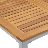 vidaXL Stol za vrt 150x90x75 cm od čvrstog drva akacije i metala | shoptok.hr