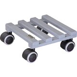 Wagner Pomični podstavek za lončnice CREO, nosilnost 50 kg, bukov les, Ø 190 mm, kolo s Ø 40 mm, DE 4 kosi | Shoptok.si