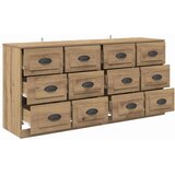 Komode 2 kom. Umjetnički hrast 70 x 35,5 x 67,5 cm | shoptok.hr