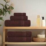  Ručnici za ruke FROGN 10 kom smeđi 50x100 cm 360 g/m² | shoptok.hr