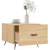 vidaXL Stolić za kavu boja hrasta 50 x 50 x 40 cm konstruirano drvo | shoptok.hr