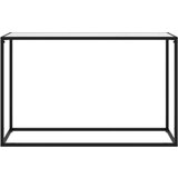  Konzolni stol bijeli 120 x 35 x 75 cm od kaljenog stakla | shoptok.hr