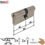 Dabel Cilindar za vrata CL2200 NIKL 80mm (40-40) 3K (0106466) | ePonuda.com