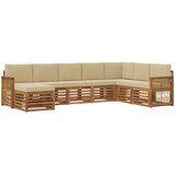  Set vanjskih sofa 6 kom. Prirodna | shoptok.hr