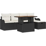  Sjedeća garnitura za vrt 6 kom. poliratan 231 x 117 x 85 cm | shoptok.hr
