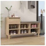 vidaXL za cipele boja hrasta 102x36x60 cm konstruirano drvo - sonoma hrast 1 | shoptok.hr