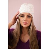 Kesi Cap with fleece Teresa K285 white Cijene