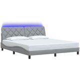  Okvir kreveta s LED-om bez madraca 180x200 cm od tkanine | shoptok.hr