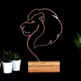 Atelier Del Sofa dekorativna figura lion, 2mm, 17x32x3.5 cm Cene