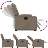  Naslonjač na podizanje od umjetne kože boja cappuccina | Eponuda.com