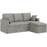 SOFA Svijetlo siva 178 x 134 x 80 cm Baršun | shoptok.hr