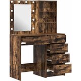  Toaletni stol 2 kom. Smeđa 50 x 41 x 135 cm Konstruirano drvo | shoptok.hr