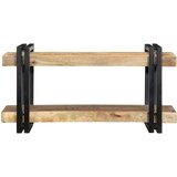 vidaXL Stenska polica 70x33x35 cm Masivni surovi les Mango | Shoptok.si