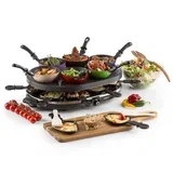 WOKLETTE, NAMIZNI ŽAR, RACLETTE ŽAR, VOK, 1200 W, ZA 6 OSEB, NEPRIJEMAJOČA PODLAGA
