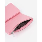Shelvt Small pink women's faux leather wallet | shoptok.hr