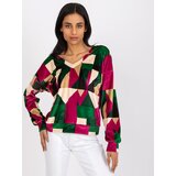 Italy Moda Blouse-DHJ-BZ-6550.74P-dark green | shoptok.hr