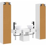  Set namještaja za kupaonicu 5 kom. Bijela 33 x 34,5 x 160 cm | shoptok.hr