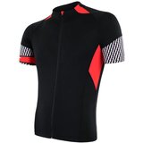 Sensor Men's Jersey Cyklo Race Black/Red Cene