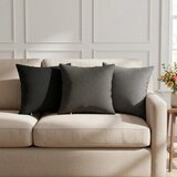  Presvlaka za jastuk 6 kom. HEERLEN Crna 30 x 30 cm Tkanina - Crna 30 x 30 cm 6 Cijene