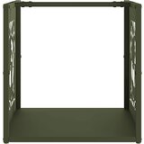  Stalak za drva 40x40x40 cm hladno valjani čelik | shoptok.hr