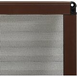 Zaslon protiv insekata za prozore aluminijski smeđi 80 x 120 cm | shoptok.hr
