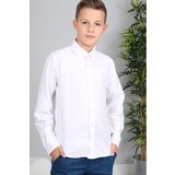 Fasardi Plain White Shirt Cene'.'