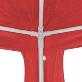 Šator za zabave Crvena 300 x 300 x 255 cm PE i čelik | shoptok.hr