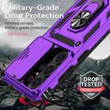 SUNSKY Hybrid Armor ovitek za Samsung S26 Ultra, Vijoličen | Shoptok.si