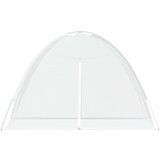  Komarnik Mongolia s vratima 220 mrežasti bijeli 200x120x130 cm | shoptok.hr
