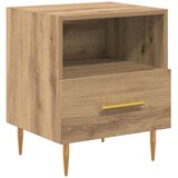  Noćni ormarić 2 pcs Smeđa 40 x 35 x 47,5 cm Konstruirano drvo | shoptok.hr